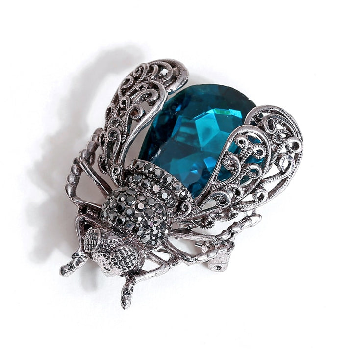 Crystal Insect Brooch