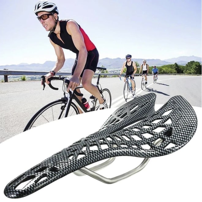 Bike Seat with Built-In Saddle Suspension