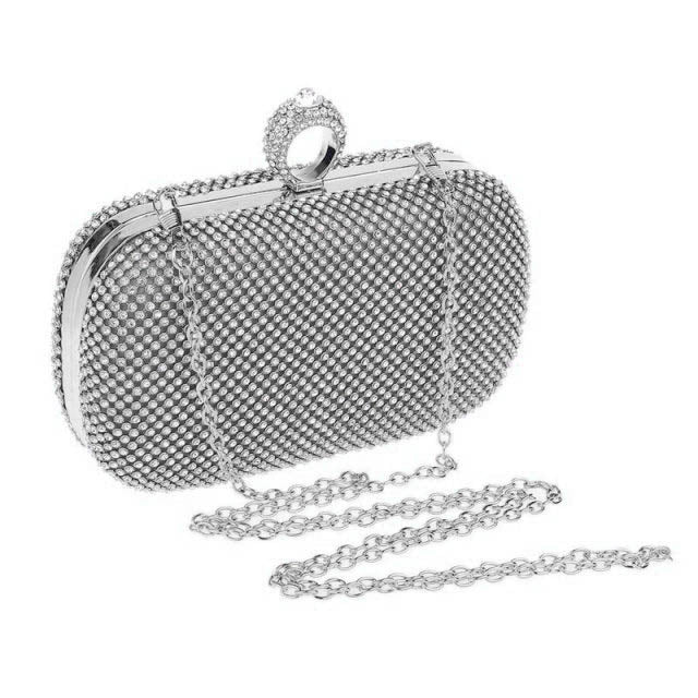 Rhinestone Evening Clutch