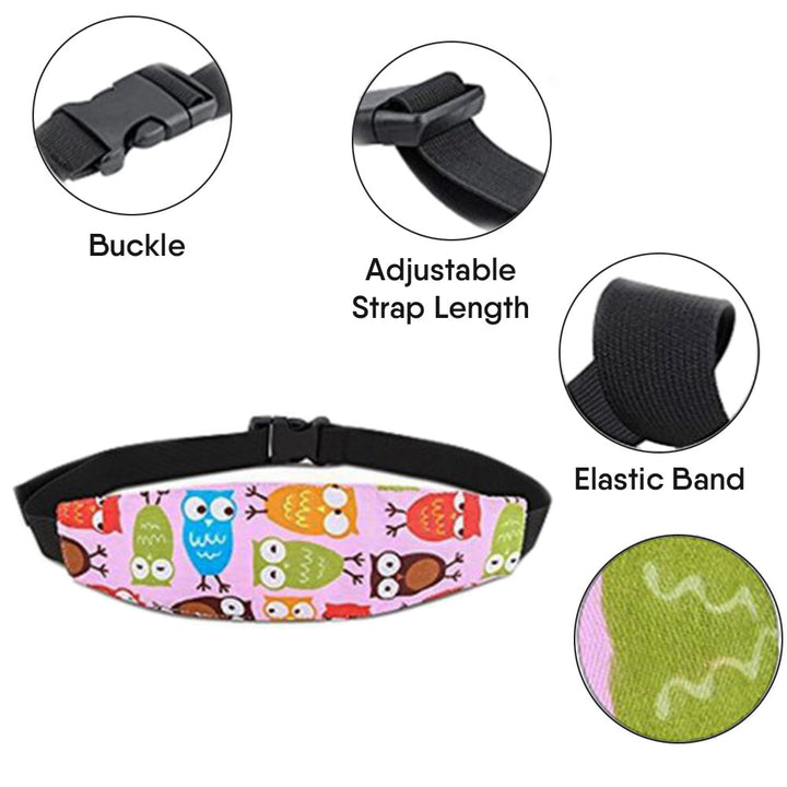 Baby Car Seat Head Support Band