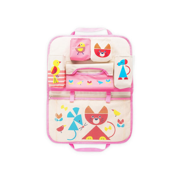 Pink Backseat Organizer For Kids