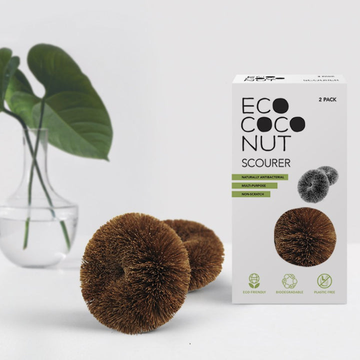 EcoCoconut Twin Pack Scourers