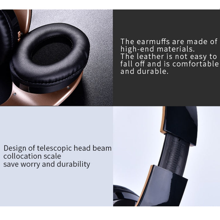 Wireless Foldable Gaming Headphones